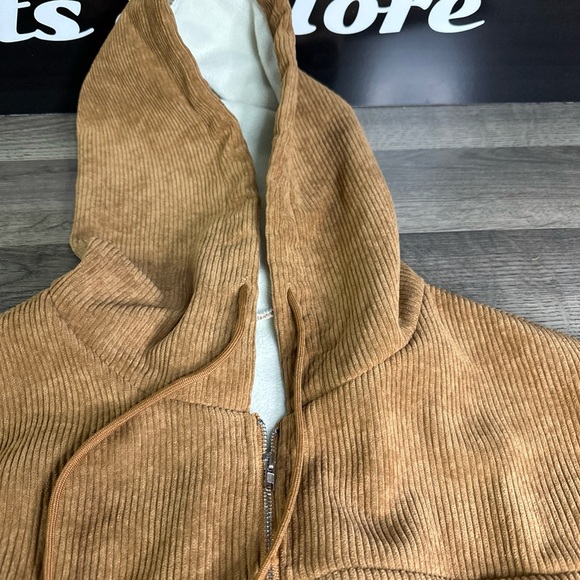 ROMWE Brown Corduroy Jacket - Picture 2 of 10
